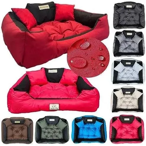 KING DOG BED - Camas de Luxo para Cães, Personalizáveis com nome do Cão, Impermeáveis