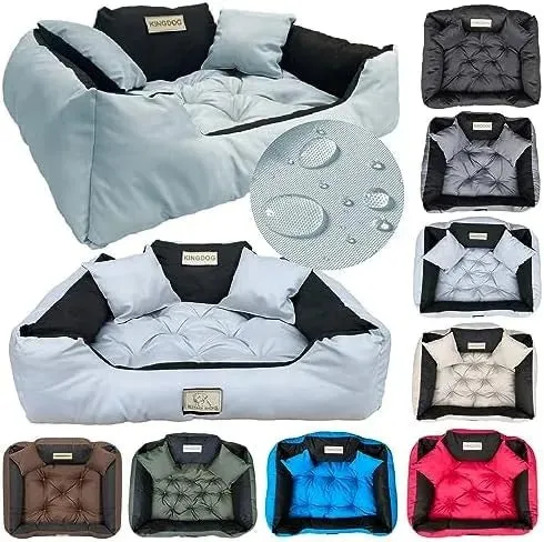KING DOG BED - Camas de Luxo para Cães, Personalizáveis com nome do Cão, Impermeáveis