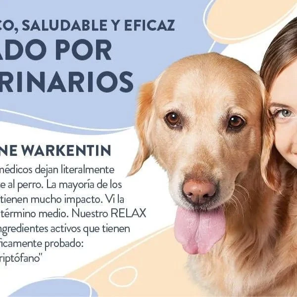 Hello Jack Relax Suplemento diário para cães - tranquilizante mastigáveis para cães e cachorros, para aliviar o stress e o equilíbrio emocional - sabor de manteiga de amendoim