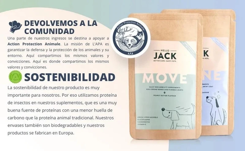 Hello Jack Óleo de salmão para cães - salmão para pêlo brilhante e saudável, Ômega 3 - reduz a dermatite e a comichão, 100% natural