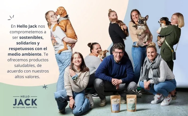 Hello Jack Óleo de salmão para cães - salmão para pêlo brilhante e saudável, Ômega 3 - reduz a dermatite e a comichão, 100% natural
