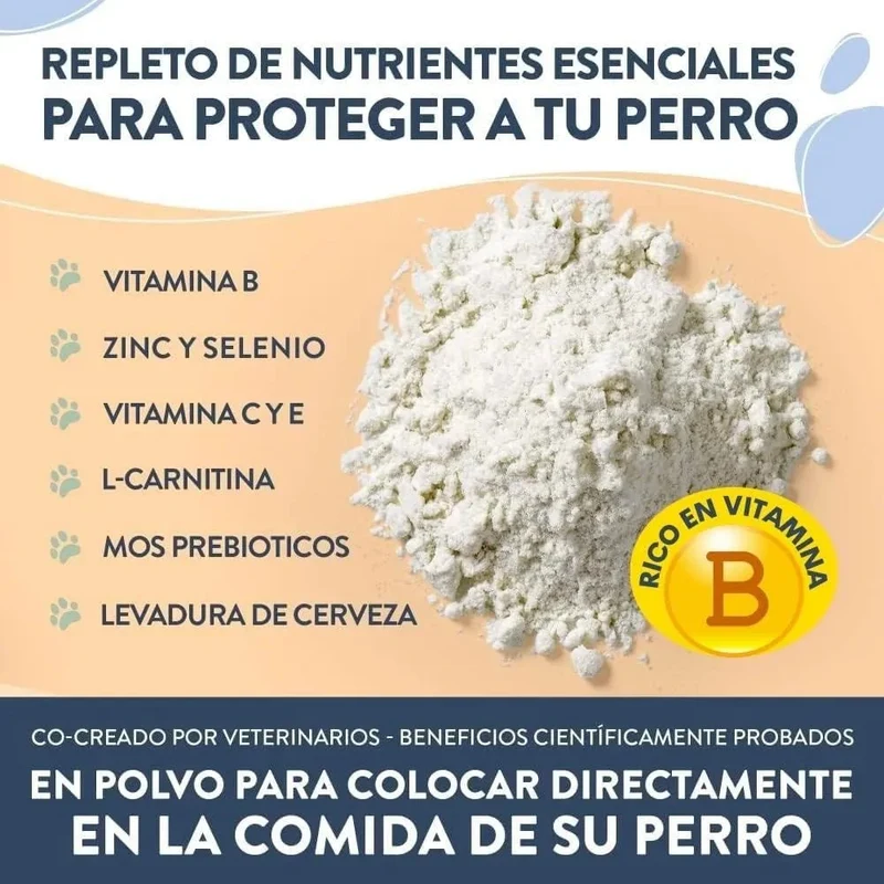 Hello Jack Protect Suplemento diário para cães - guloseimas misturáveis para apoio imunológico, vitalidade e saúde em geral - sabor de manteiga de amendoim