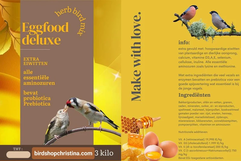 Kombipaket – Eggfood Deluxe 3 kg (Beutel) + Sprossensamen Super Mix 3 kg (Beutel)