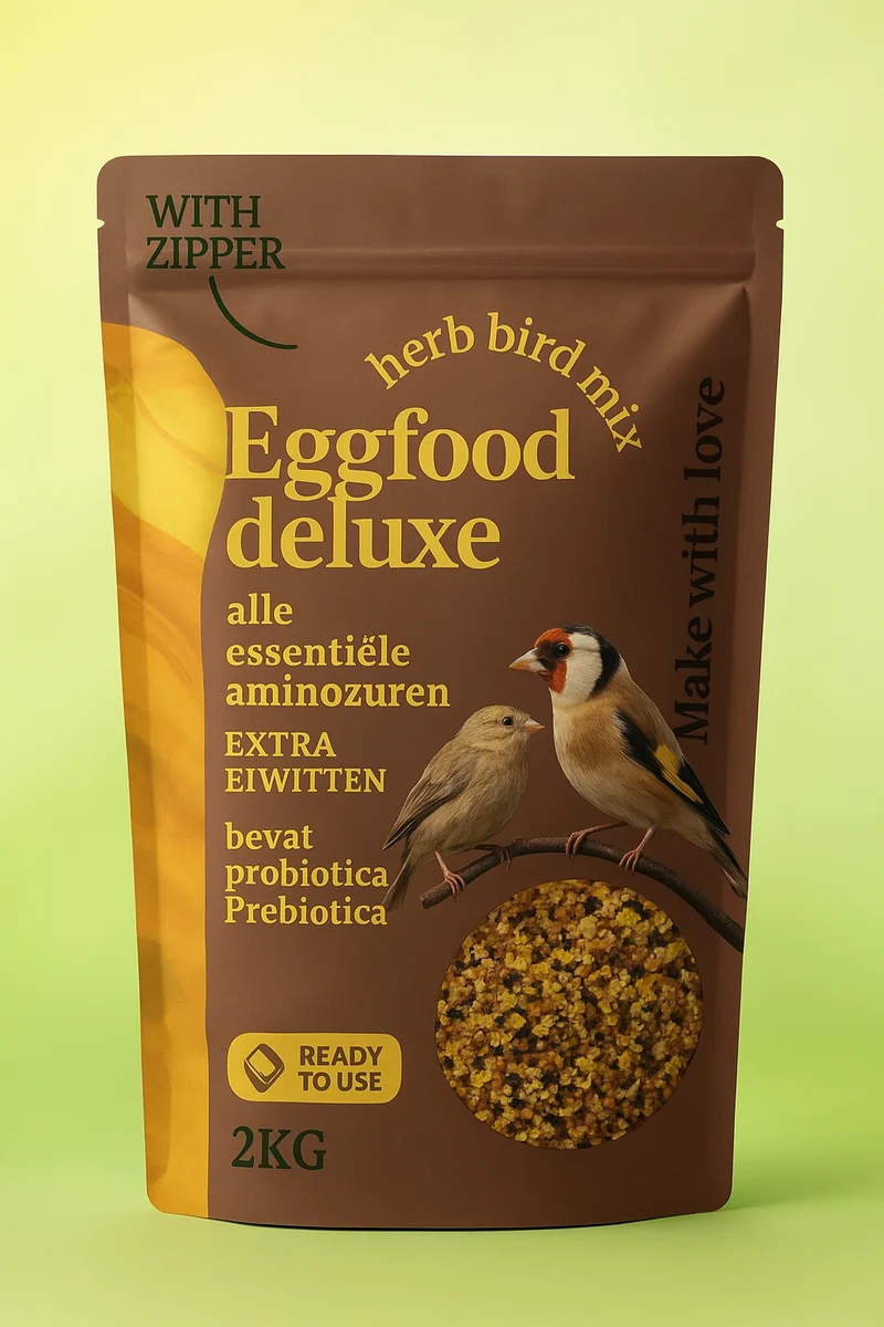 NEUE VERPACKUNG 2 kg Eggfood Deluxe 14,2 % Protein (+ Löwenzahn, Bierhefe, Seidenraupen ...)