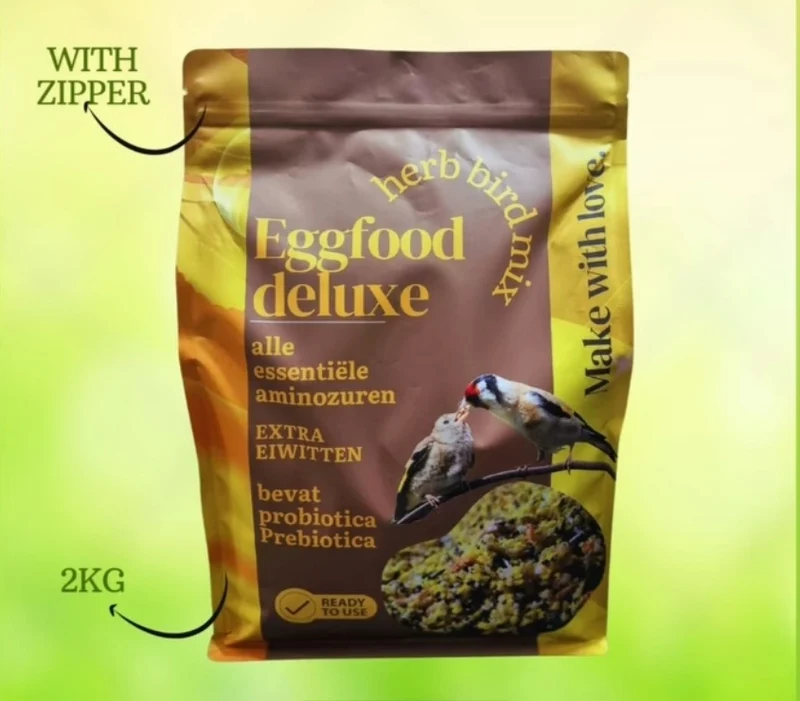 Eggfood Deluxe 14,2 % Proteine ​​(+ Löwenzahn, Bierhefe, Seidenraupen ...)