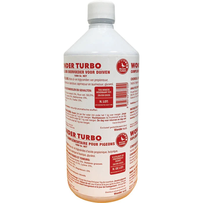 Wonder Turbo 1L (Verbesserte Verdauung, Darmgesundheit und ...) - Wonder Pigeon