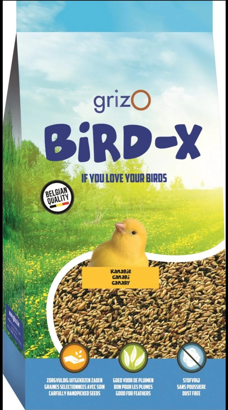 Canary Mix Bird-X 1 kg – Vogelfutterspender – Komplettmischung