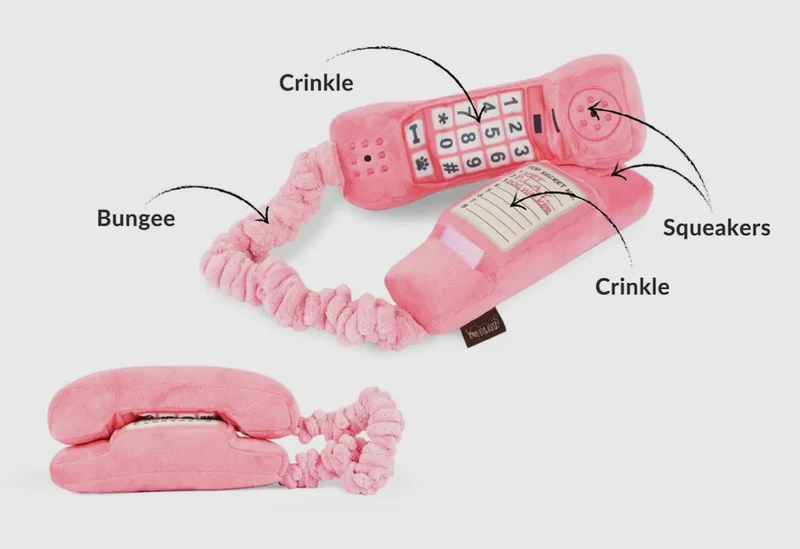 Hundespielzeug Telefon