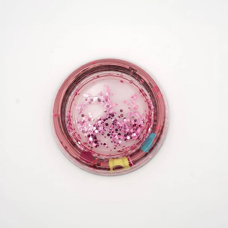 Napf aus Acryl rose