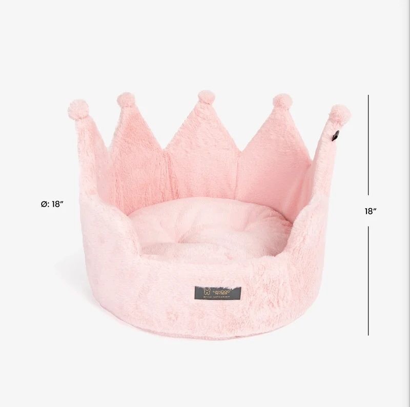 Kronenbett Rosa