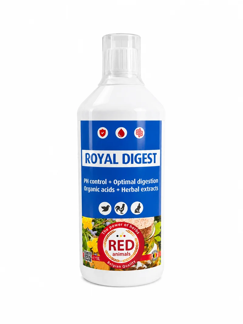 Royal Digest 1L – Fermentation + PH-Kontrolle – Rote Tiere