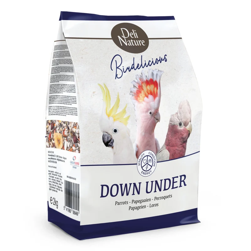 Birdelicious Down Under 2kg Deli Natur