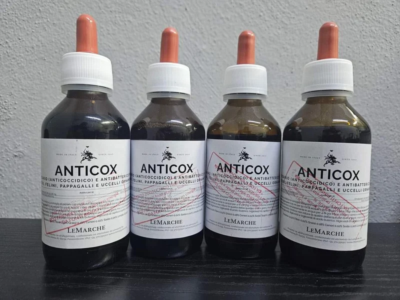 Anticox 100 ml – Kokzidiose – Gegen Pigmentflecken ⚫️ – Megabakterien – Pilze – Keimlösung – Unica