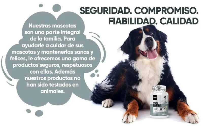 Probióticos, prebióticos e enzimas digestivas para cães 120 comprimidos sabor a frango, - ajuda a digestão e o sistema imunitário