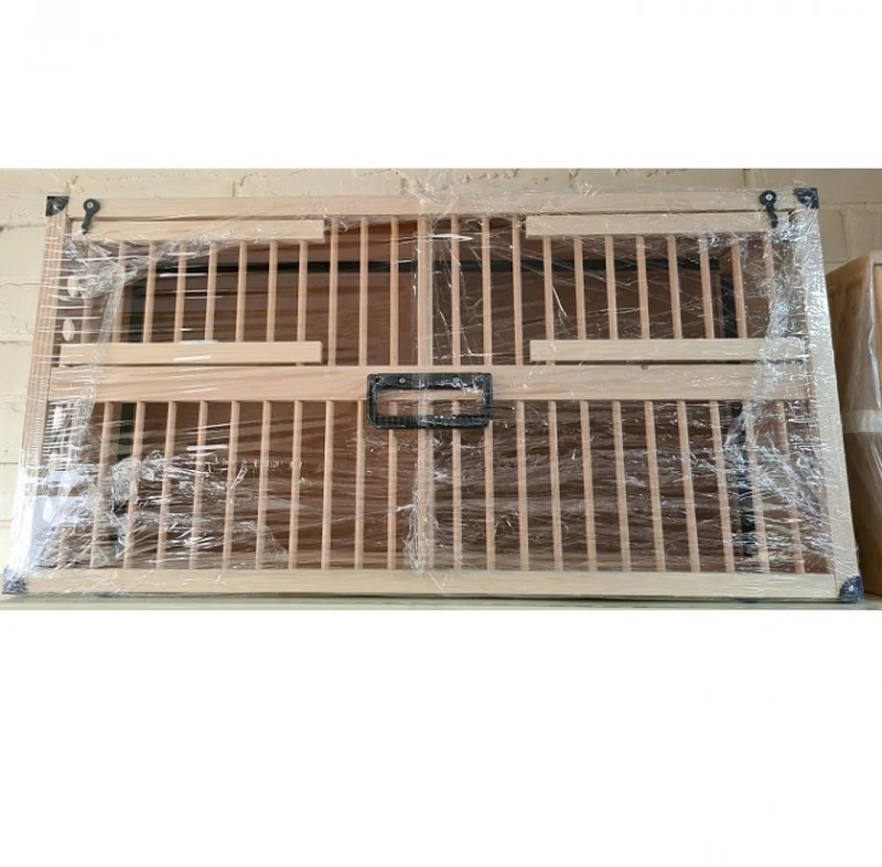 Trainingskorb aus Holz, doppelt, 80 cm