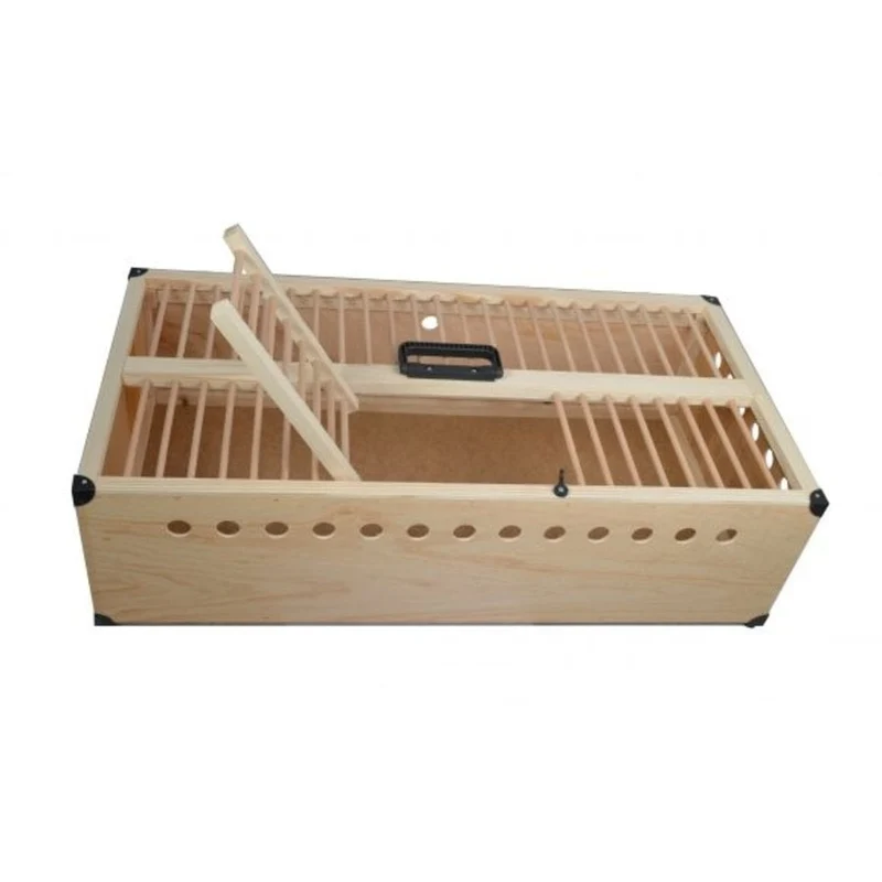 Trainingskorb aus Holz, doppelt, 80 cm