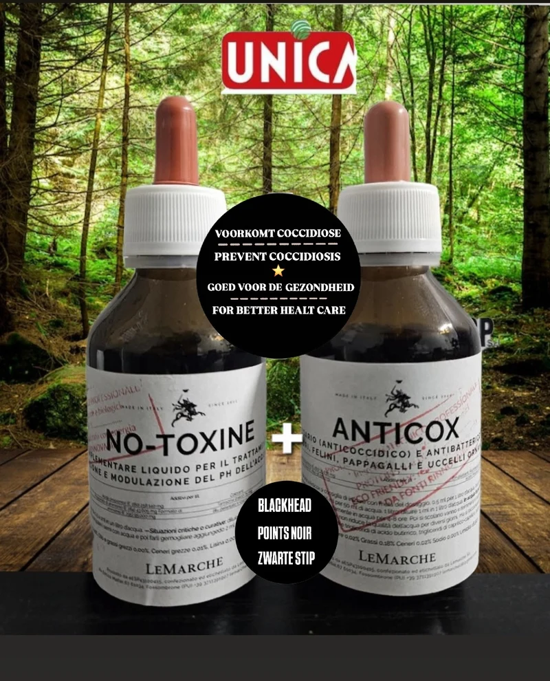 Duo-Pack - Anticox 100 ml + No Toxine 100 ml (zusammen verwenden) Black Spot