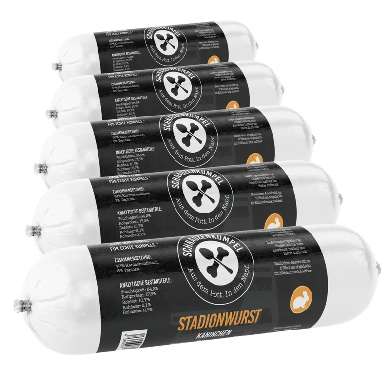 Schnauzenkumpel Stadionwurst Kaninchen 200g