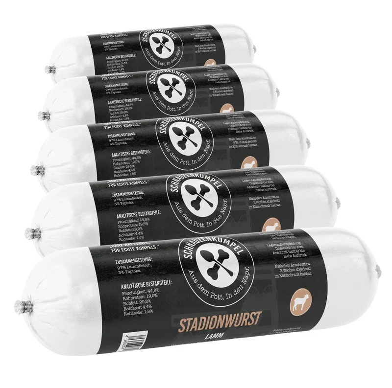 Schnauzenkumpel Stadionwurst Lamm 200g