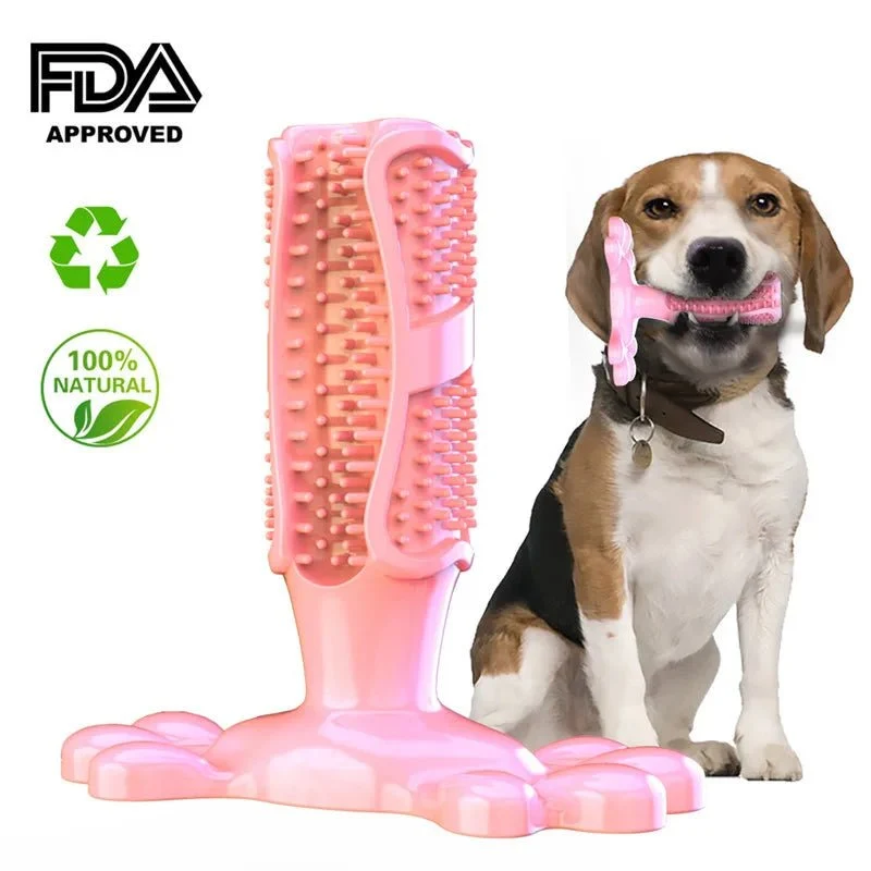Brinquedo de Limpeza de Dentes, Forte e Durável, para Cães Grandes e Médios