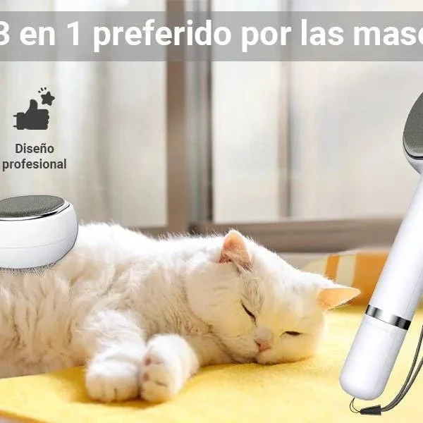 Escova para gatos ou cães [3 em 1]
