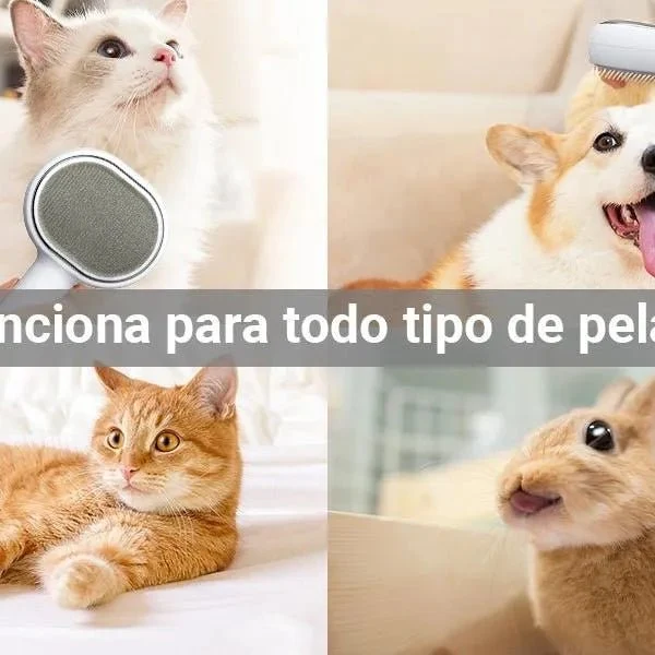 Escova para gatos ou cães [3 em 1]