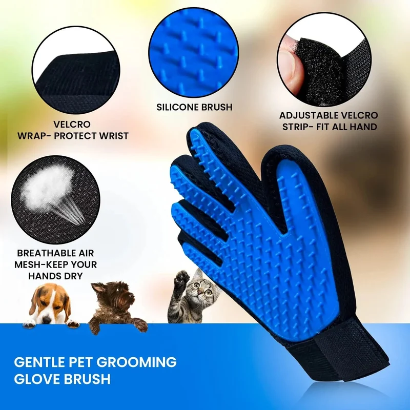 Kit de Escovagem e Higiene para o Pêlo de Cães e Gatos
