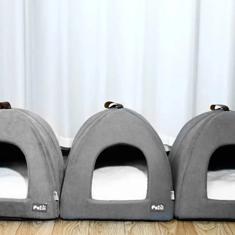 Cama / Caverna para gatos, cama macia para gatinho (33 x 33 x 32 cm)