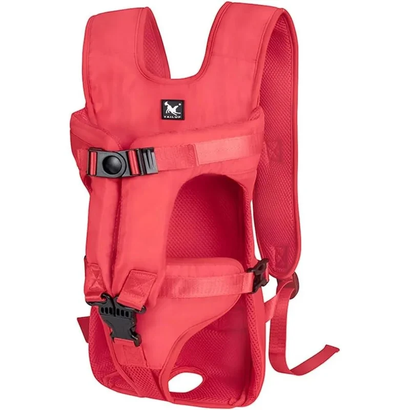 Mochila de transporte frontal para cães ou gatos
