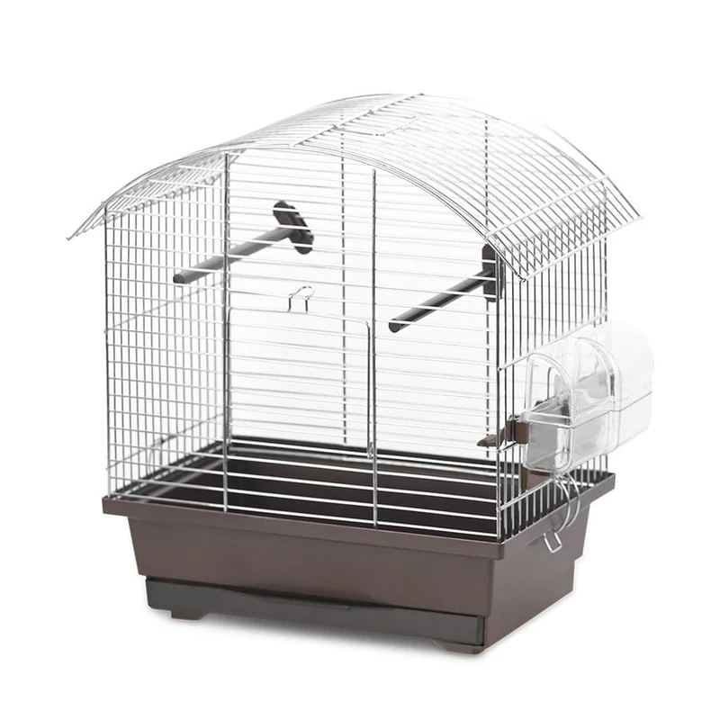 Duvo+ Vogelkäfig Natur Lora Set 3-teilig