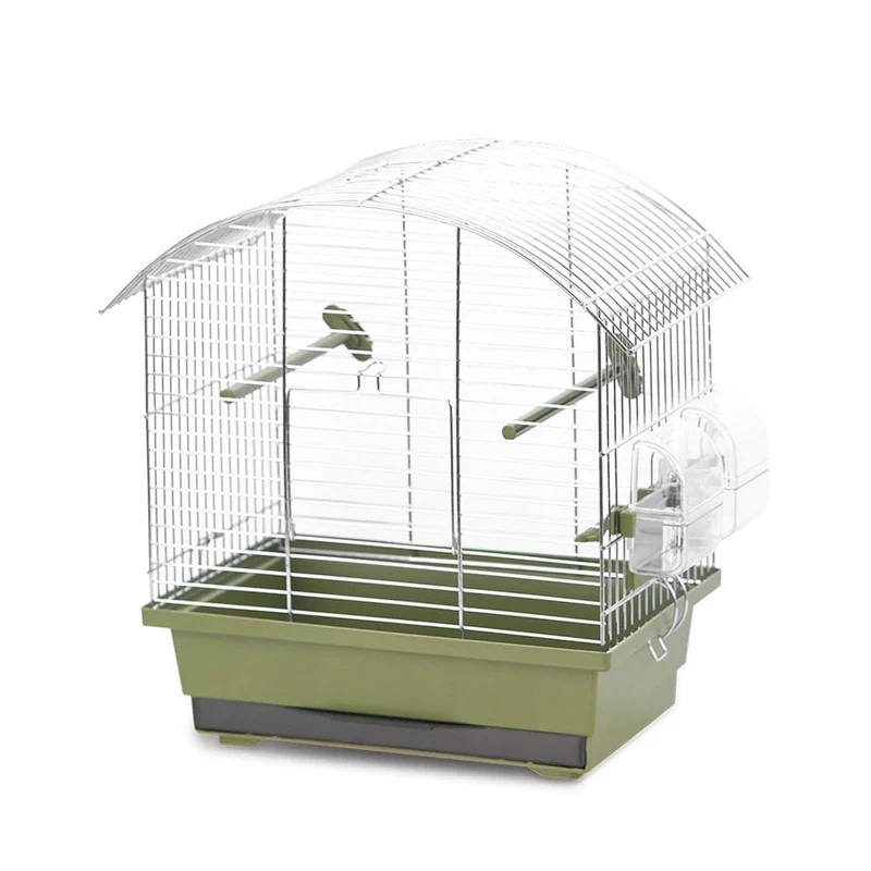 Duvo+ Vogelkäfig Natur Lora Set 3-teilig