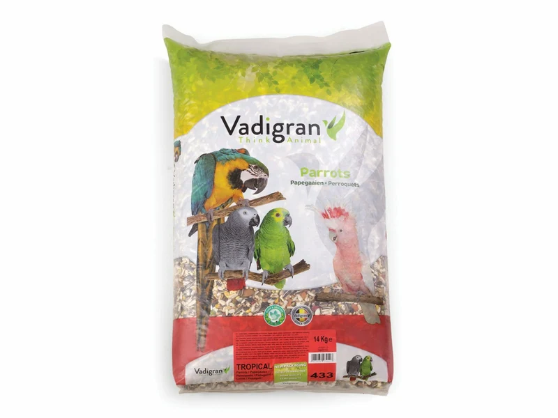 Tropischer Papagei 14 kg (Obst & Nüsse) - Vadigran