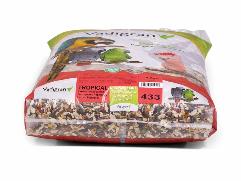 Tropischer Papagei 14 kg (Obst & Nüsse) - Vadigran