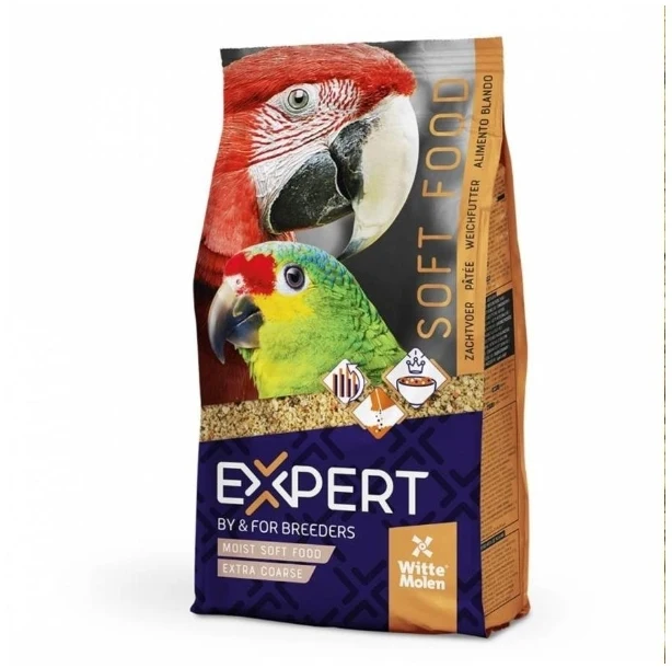 EXPERT Soft Food Extra Grob 10kg - Mit Früchten & Nüssen - Witte Molen