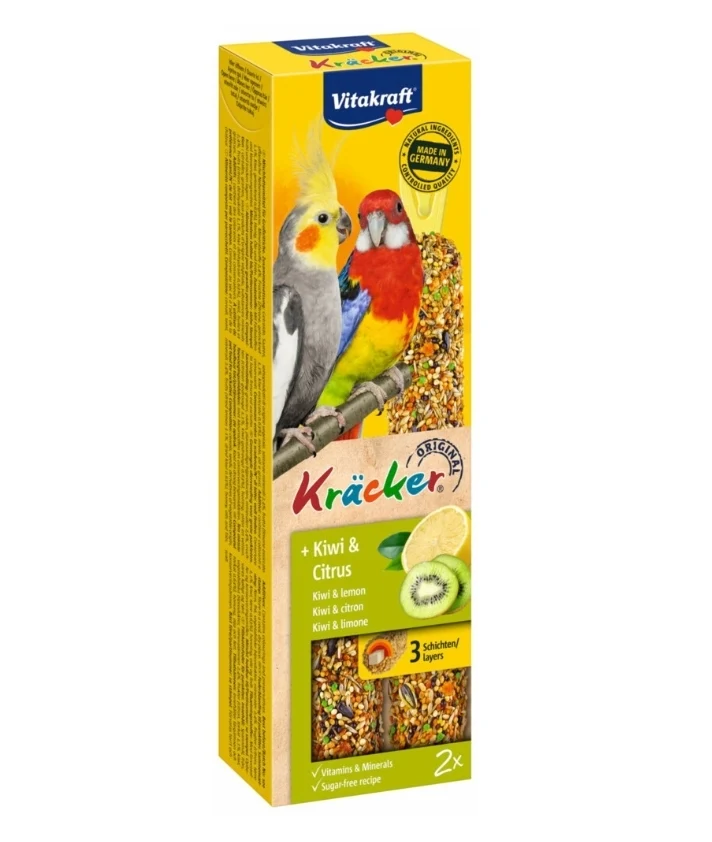 Vitakraft Cockatiel Kracker Kiwi - Citrus 2 Stück
