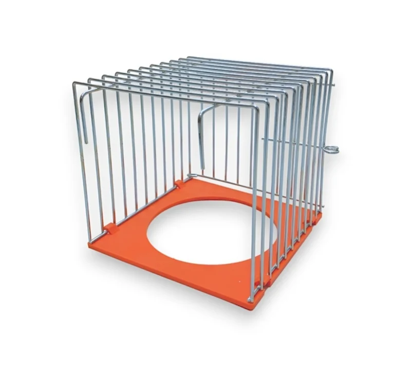 Kanarienvogel-Nistkasten aus Draht (orange)