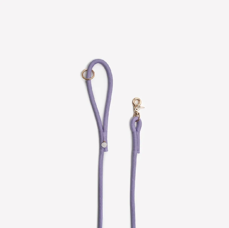 Lavender - geflochtene Seilleine