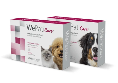 WePatiCare Função Hepática - para Raças Médias e Grandes - 30 Comprimidos
