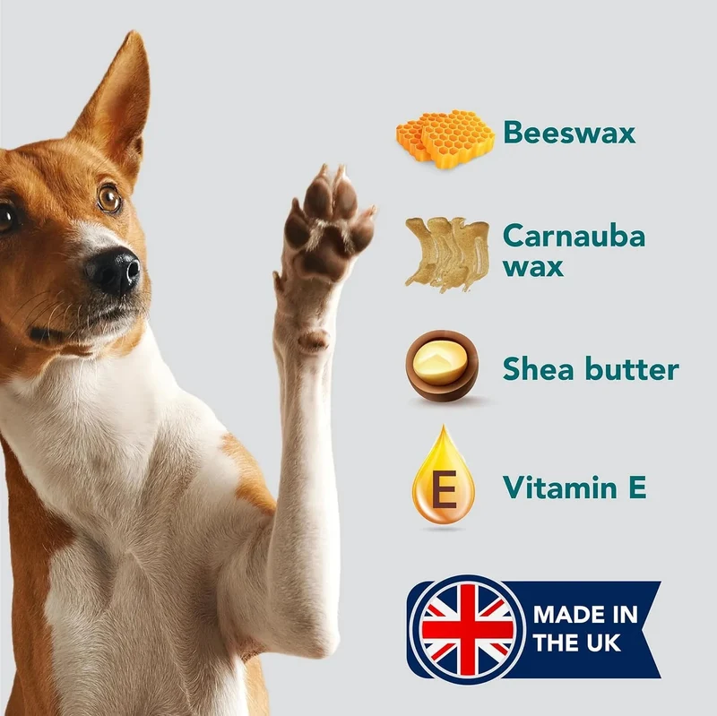 Creme Calmante natural para patas, nariz e pele de cães e gatos, creme hidratante para reparar a pele seca e rachada, para a pele e as almofadas dos animais de estimação