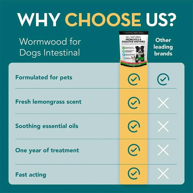Probióticos, prebióticos e enzimas digestivas para cães | 100% natural 140 gramas para acalmar o estômago - melhora a digestão e a imunidade