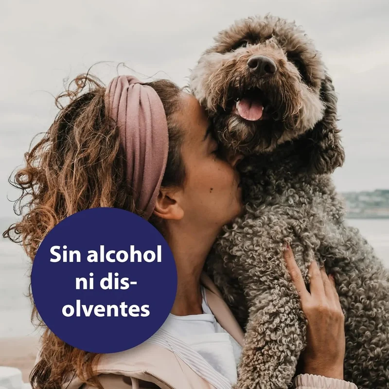 Spray para cuidados com o pelo de cães 250 ml, desembaraçante pelo cães, cuidado com a pele do cão, spray desembaraçador de pêlo para cães