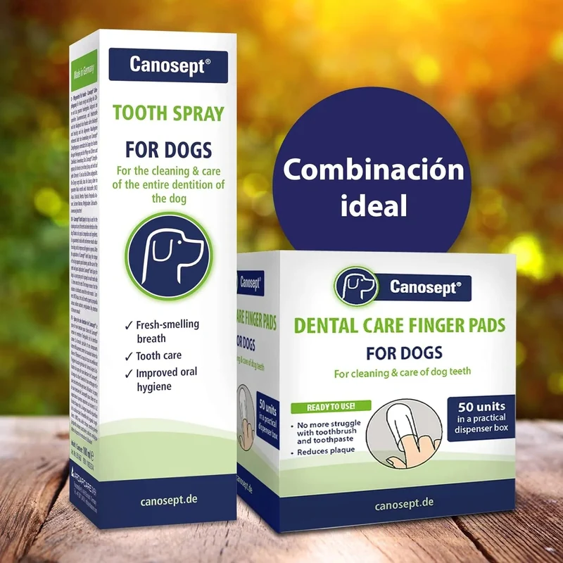 Spray de cuidados dentários para cães 100 ml - Plaque off - Para uma limpeza eficaz e higiene bucal - ajuda contra o mau hálito de cães