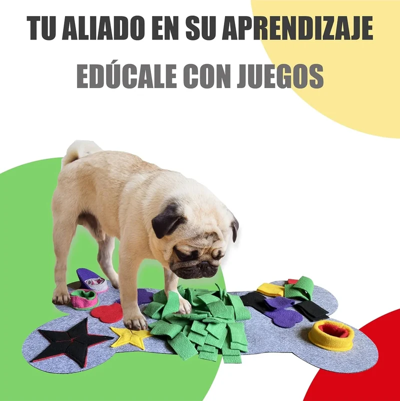 Tapete / Brinquedo Interativo de treino para cães
