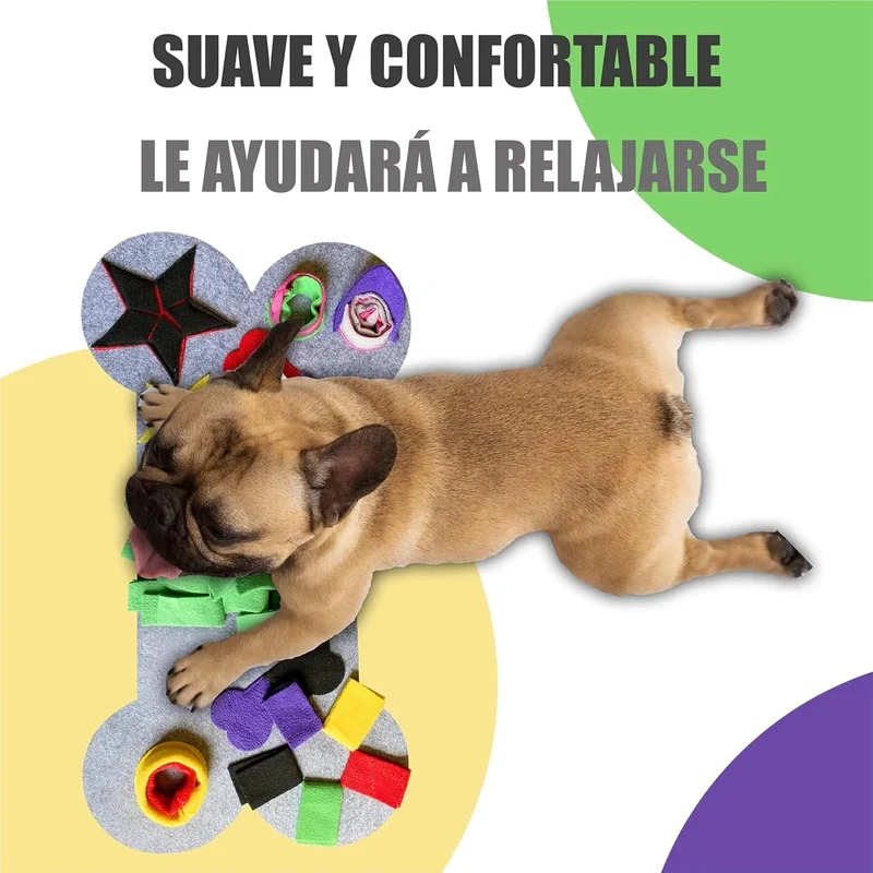 Tapete / Brinquedo Interativo de treino para cães
