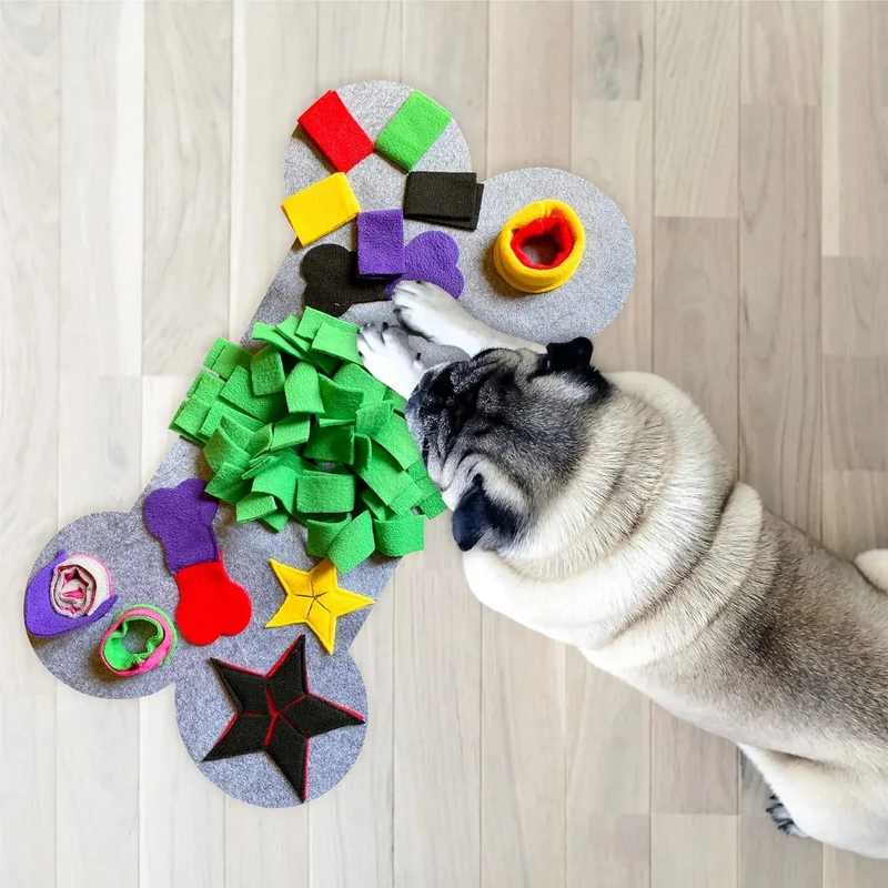 Tapete / Brinquedo Interativo de treino para cães