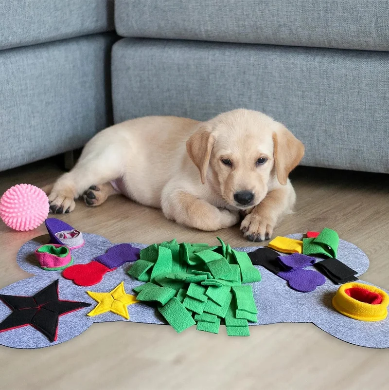 Tapete / Brinquedo Interativo de treino para cães