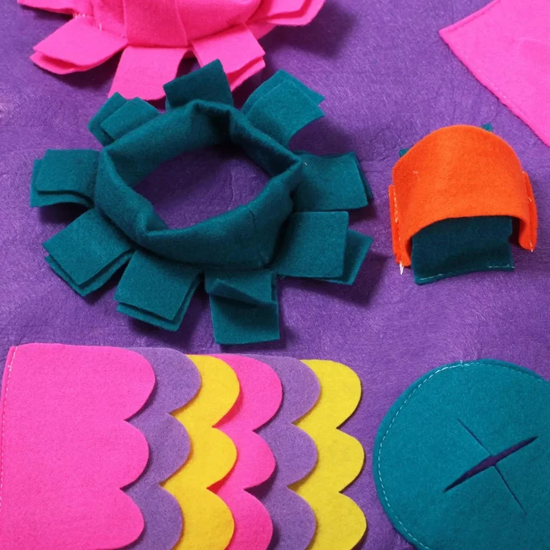 Tapete Interativo para cães, grande 90 x 90 cm Snuffle Mat