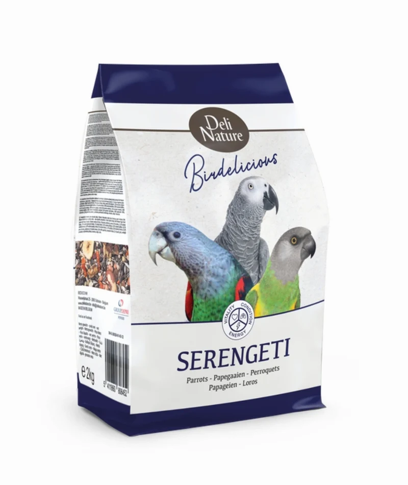 Birdelicious Papageien Serengeti 2kg - Deli Nature