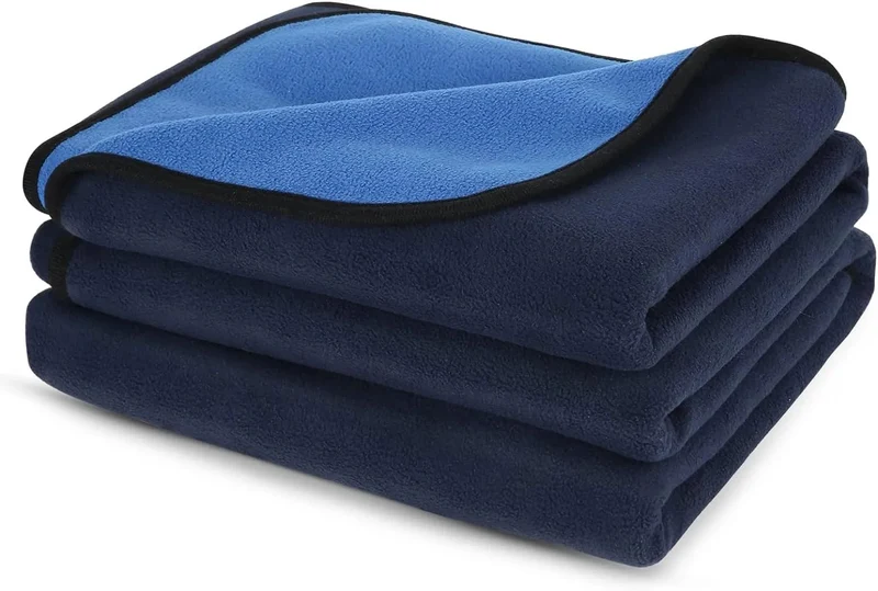 Manta / Cobertor macio de pelúcia para cães ou gatos, impermeável, quente, dupla-face