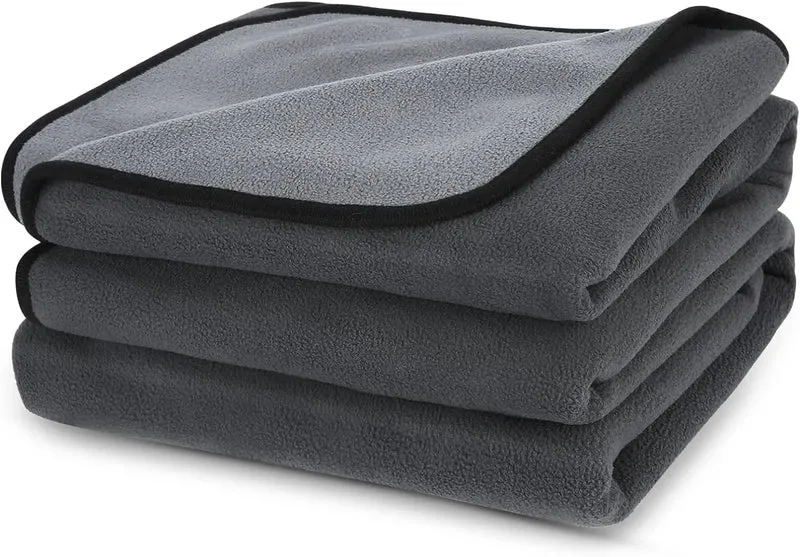 Manta / Cobertor macio de pelúcia para cães ou gatos, impermeável, quente, dupla-face